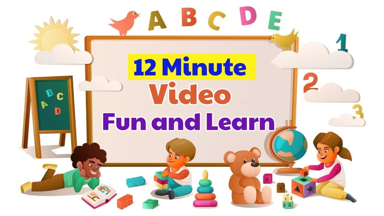 Unlimited Rhymes |  12 Minutes Rhyme | #funandlearning | Top 5 Learning Video | #nurseryrhymes