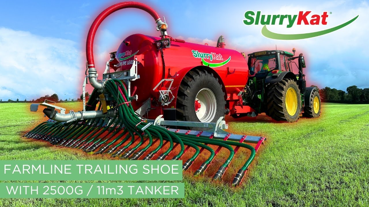 SlurryKat 7.5m Farmline Trailing Shoe with 2500G / 11m&sup3; Tanker