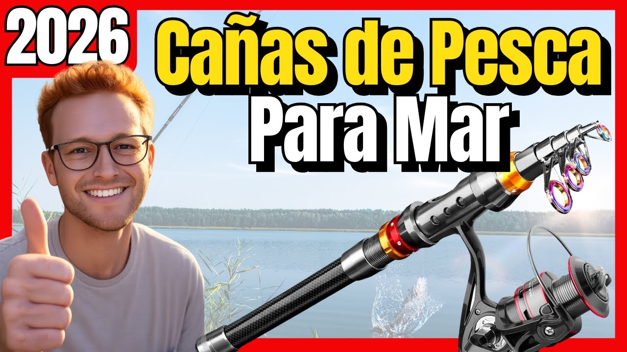 Mejores Cañas de Pescar para Mar Baratas 2026 🎣 | Amazon y Aliexpress Calidad-Precio ✅