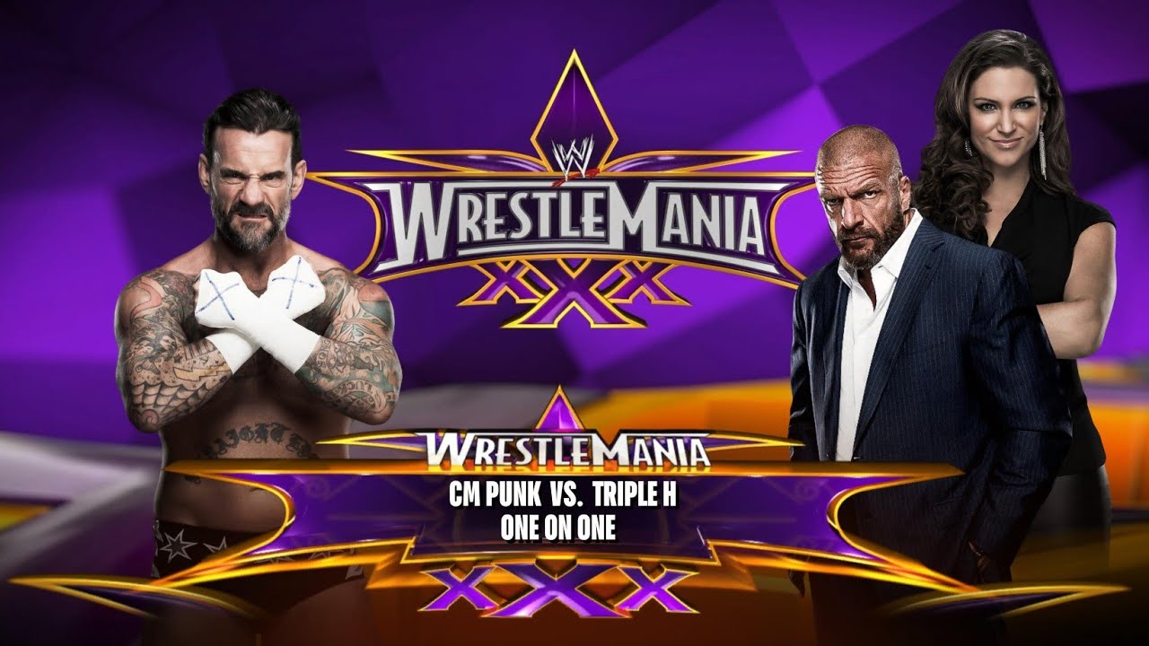 CM Punk Vs Triple H | Wrestlemania XXX - WWE 2K26