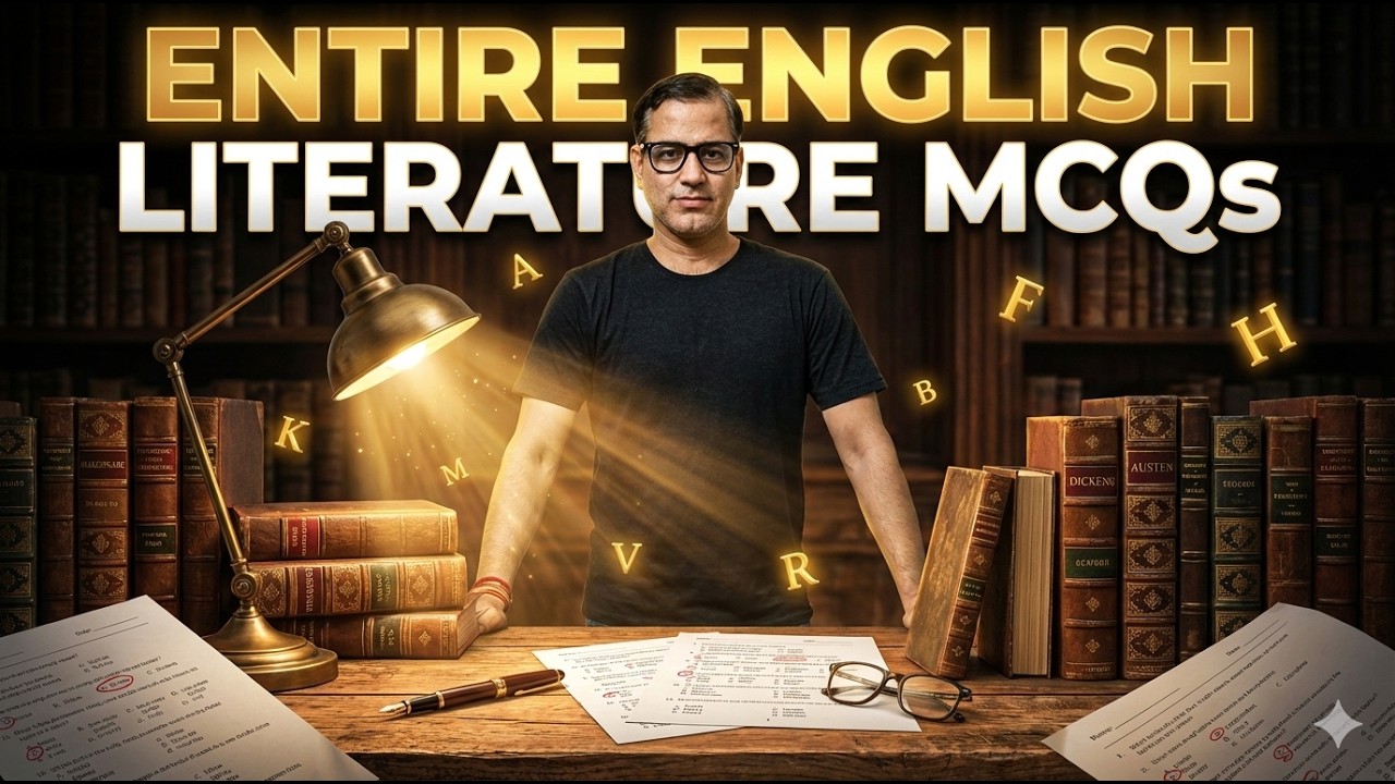 Entire English Literature MCQs | English Literature 2026 | ICSE Class 10 |@sirtarunrupani​