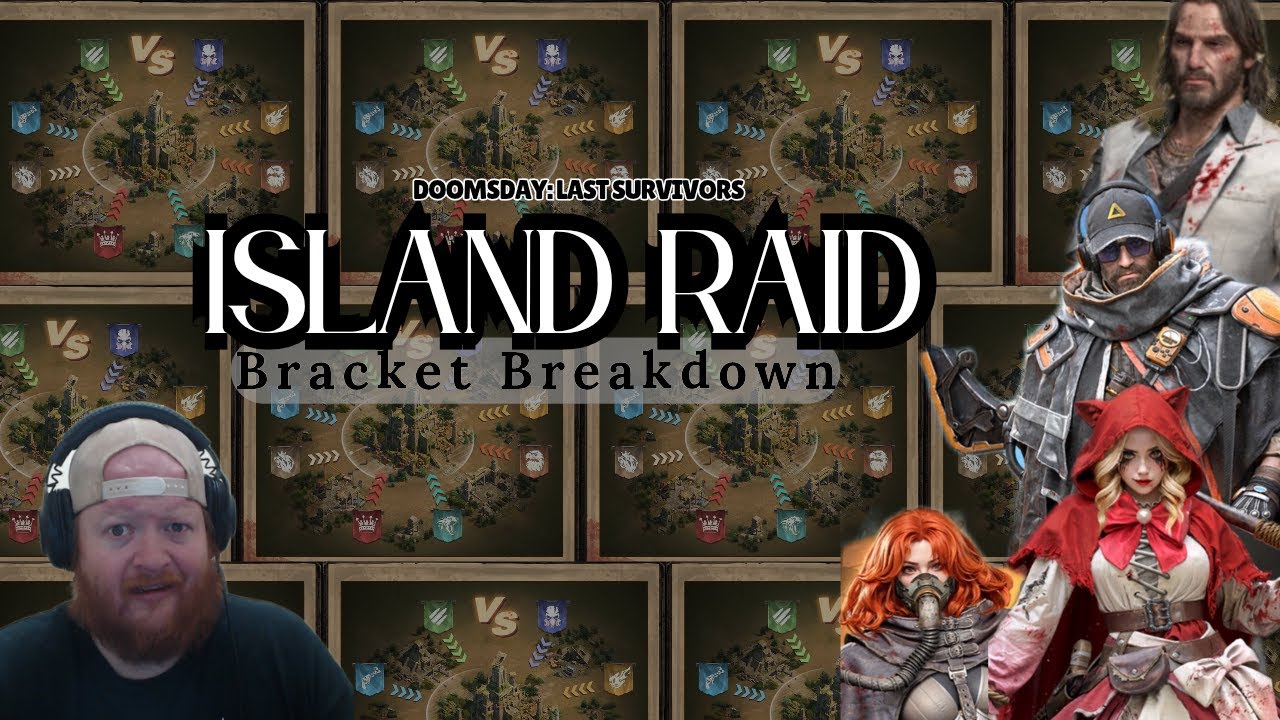 Grop in G14!! (ft. KA0S) | Doomsday:Last Survivors | Island Raid Bracket Breakdown