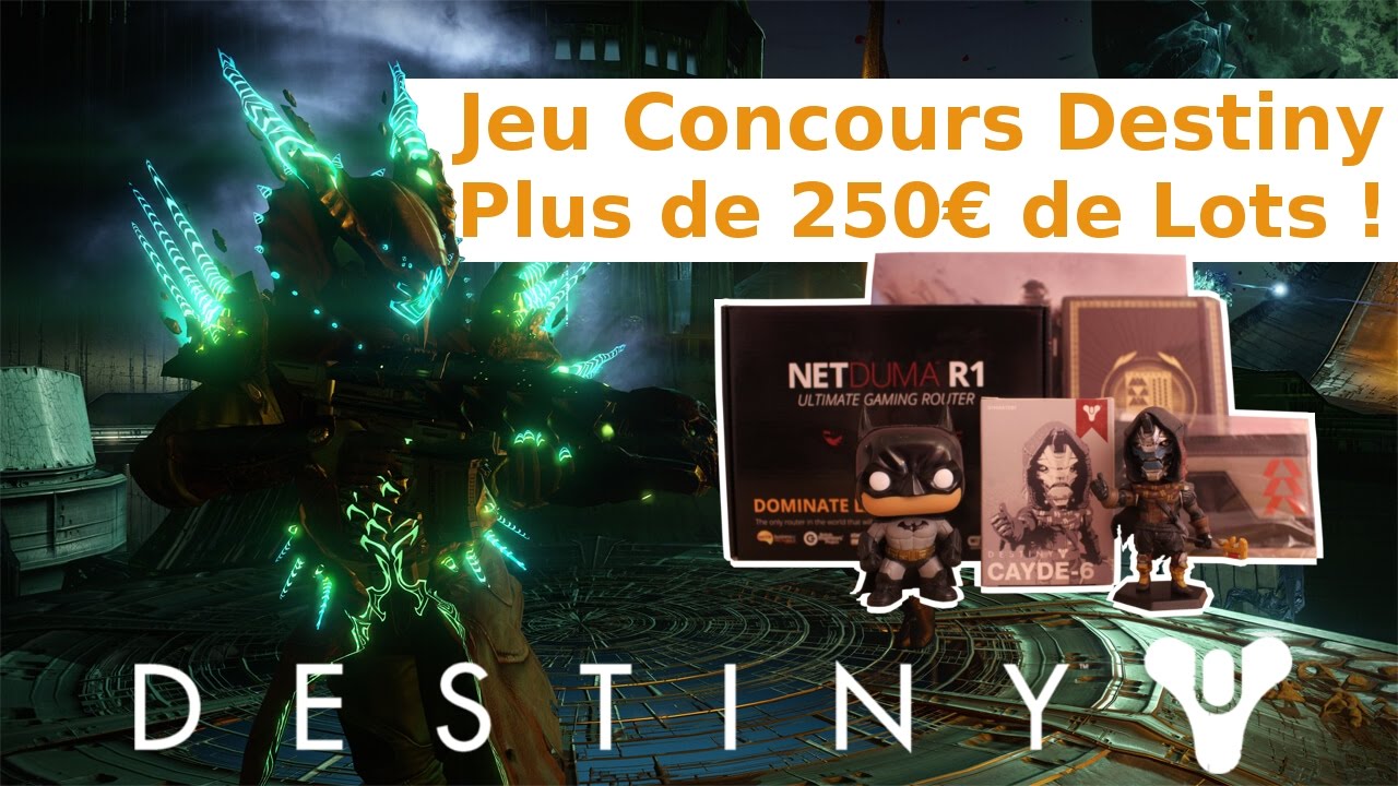 [Termin&eacute;] Destiny FR : Jeu Concours, sp&eacute;cial 10K abonn&eacute;s !