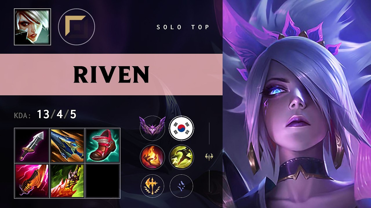 Riven Top vs Olaf - KR Master Patch 26.13