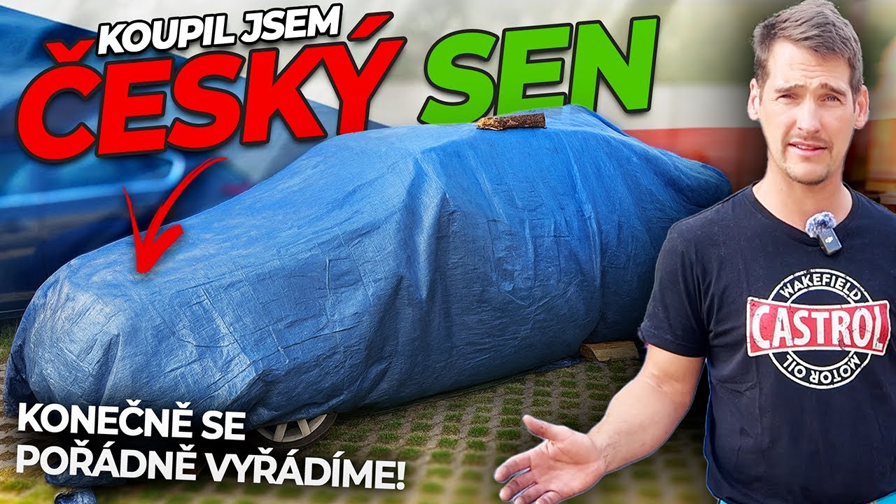 Koupil jsem další projekt! 🤭 Co je to za auto? A co budeme dělat s nejlevnějším českým snem?! 😱