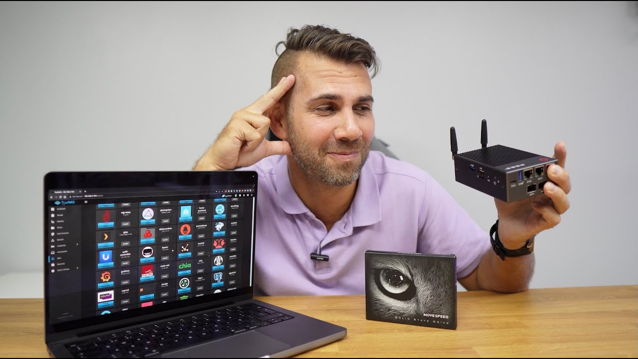 Como Tornar qualquer Computador num NAS e Servidor | TrueNas + GOWIN + Movespeed