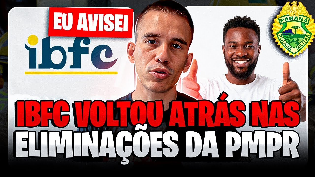 A IBFC VOLTOU ATRÁS NAS ELIMINAÇÕES DA PMPR 2025
