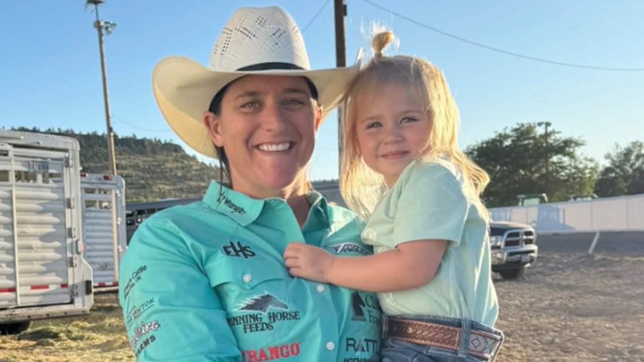 Rodeo Star Kelsie Domer Mourns Daughter, Dead at 3