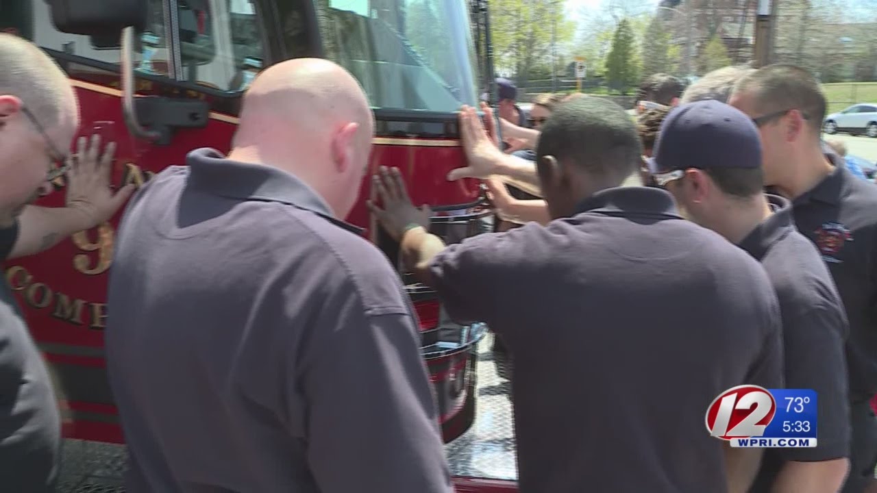 Fall River Holds Ceremony to Unveil New Fire Truck