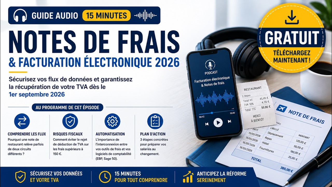 Notes de frais & Facture Électronique 2026 : Le piège que personne n'a vu venir ! ⚠️