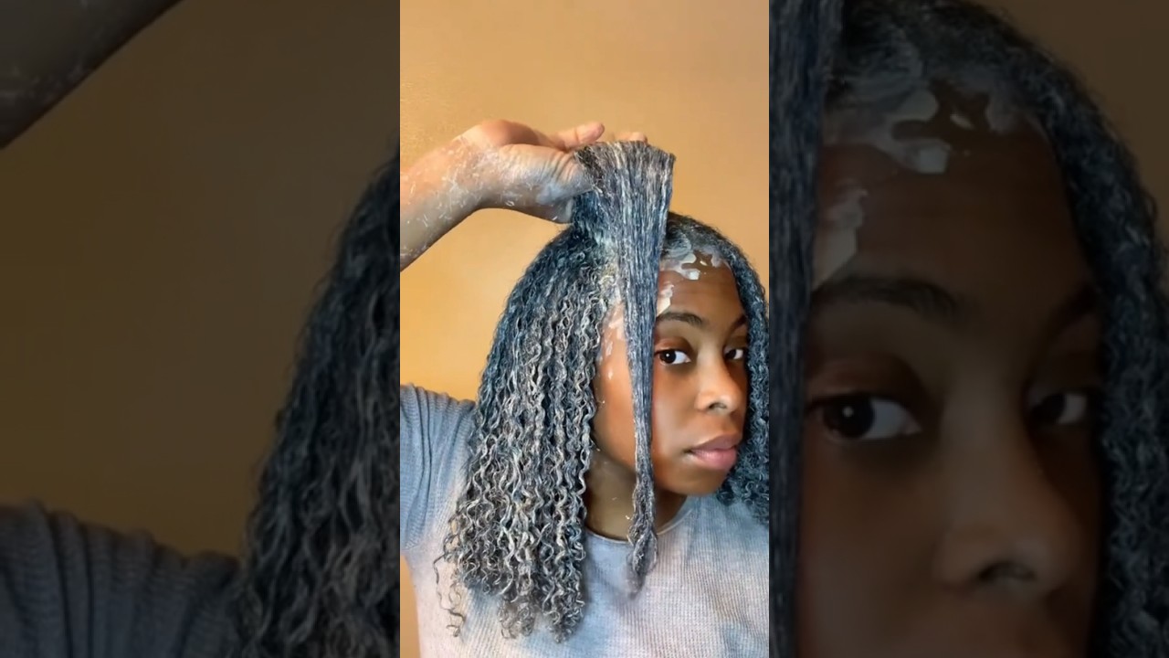 Did I just permed my 4c hair after 12 years of being a natural 😳.  #restoring #heatdamage #aztec