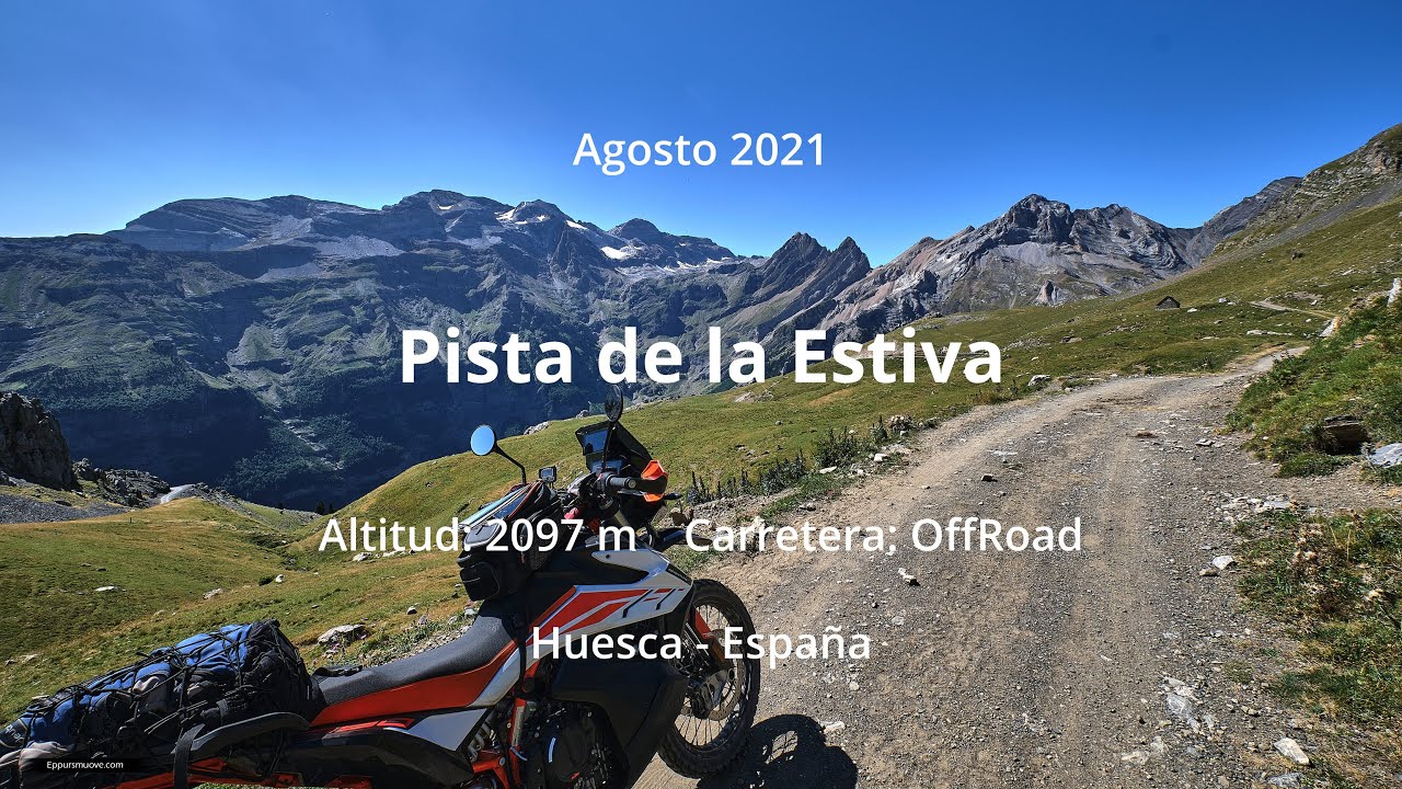 2021 - Pista de la Estiva - OffRoad - Huesca, España - 790 AdvR 4k