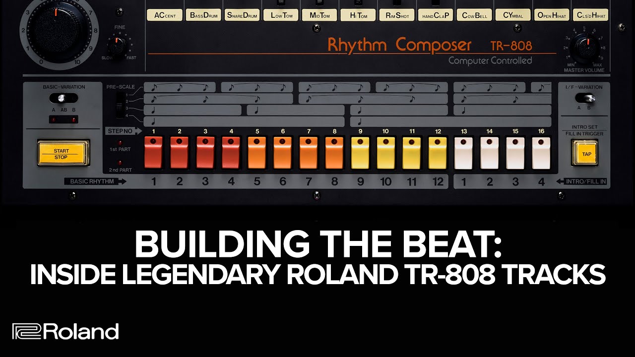 Building the Beat: Inside Legendary Roland TR-808 Tracks