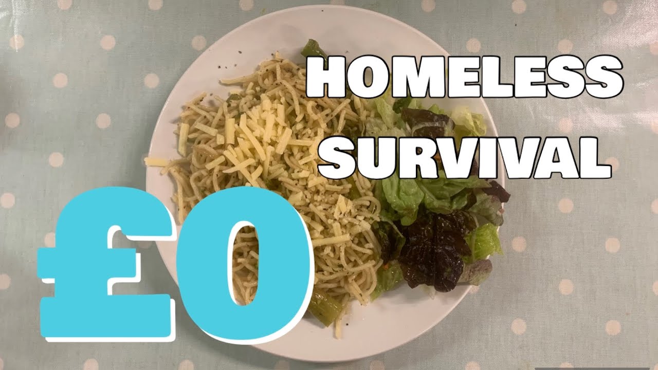 What I eat in a day as homeless Ep33 How to get free food in London UK Extreme frugal living Freegan