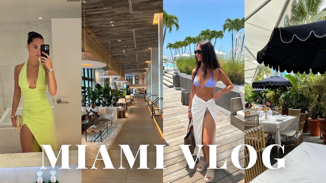 MIAMI VLOG 🌴 |  Best Restaurants, Shopping & 1 Hotel Miami