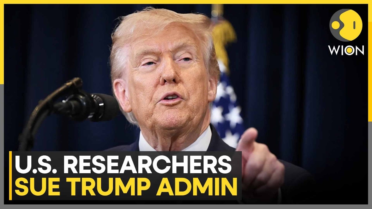 US Visa Policy: Researchers Sue Trump Administration; Coalition Files Suit in Washington | WION News