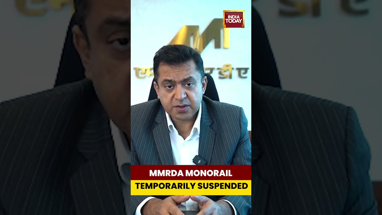 MMRDA Monorail Temporarily Suspended #mumbai #mumbaimetro #monorail #maharashtra #mmrda