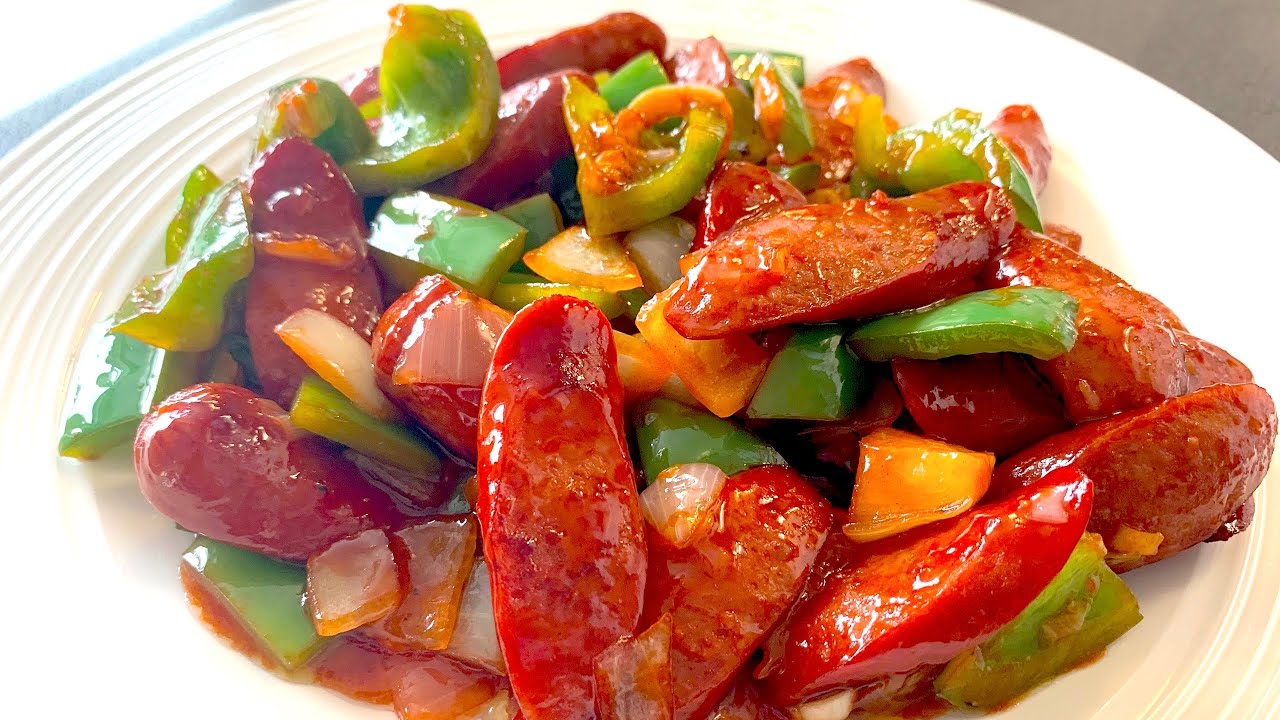 Asian Stir-Fried Hotdog | Filipino Cuisine | Cooking Philippines