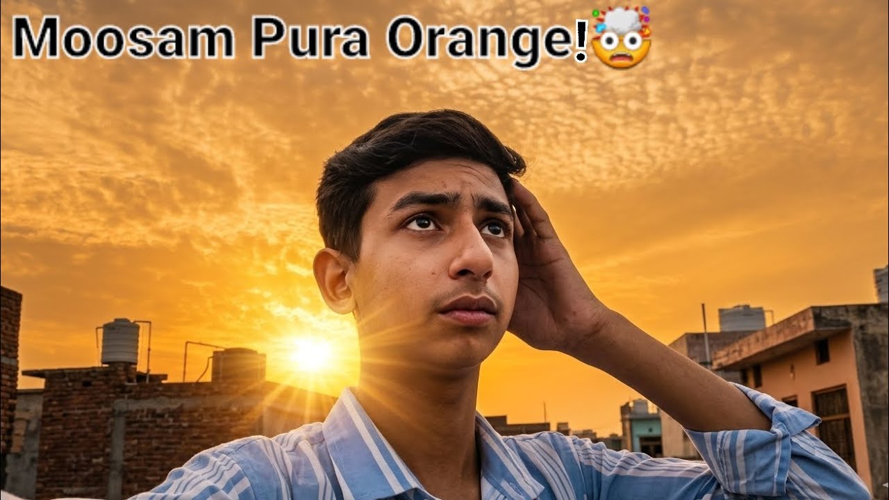 Masam To Pura Orange-red Ho Chuka Hai 😲