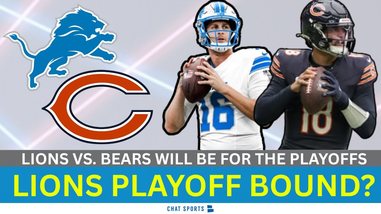 Detroit Lions Playoff Dreams Alive! Lions vs. Bears WILL Determine Playoffs