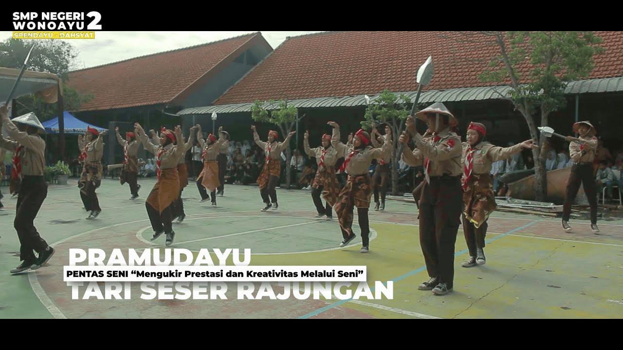 Tari Seser Rajungan - PRAMUDAYU SMP Negeri 2 Wonoayu | Pentas Seni 2024
