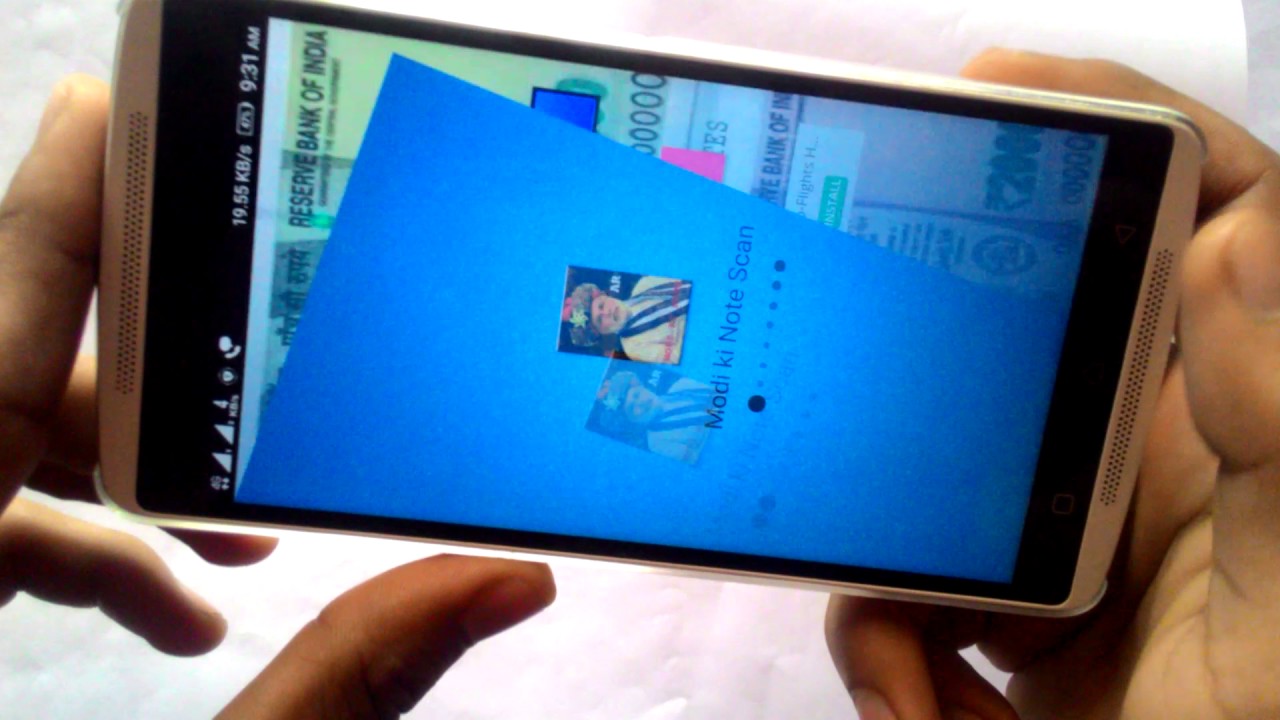 Modi ki note ,FAKE app