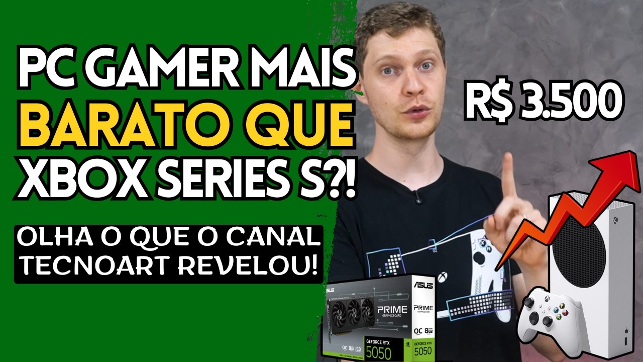 EITAAAA! Tem PC GAMER Com RTX 5050 