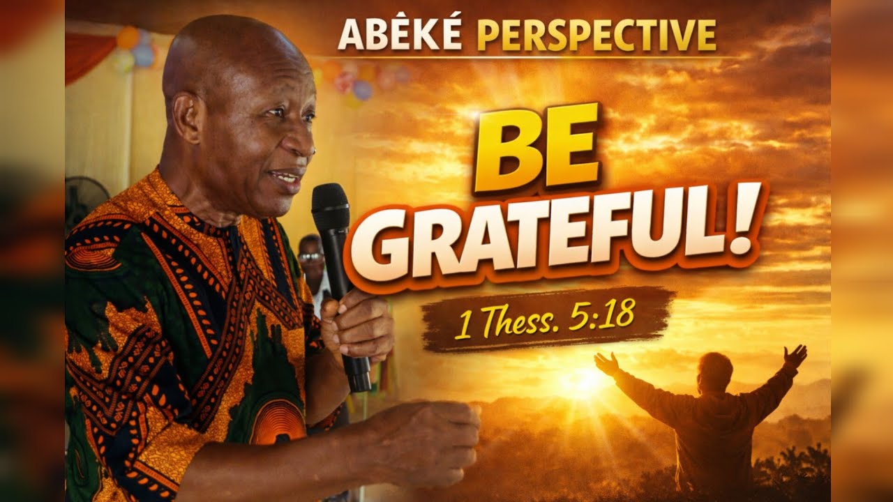 BE GRATEFUL 