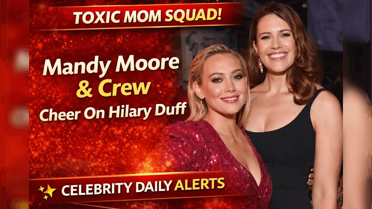 BREAKING : Mandy Moore & “Toxic Mom Group” Cheer On Hilary Duff at L.A. Show | Celebrity Daily Alert