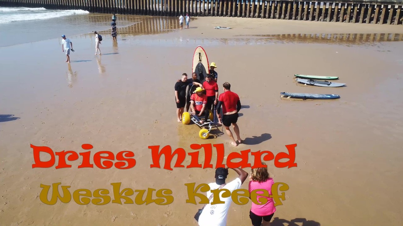 Dries Millard, SA parasurfing championship Durban 2025