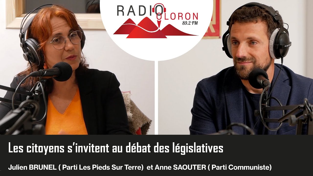 Les citoyens s'invitent au débat - EP 1 : Anne Saouter & Julien Brunel