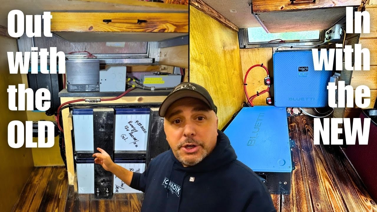 DIY Electrical System Ripped Out for Full Bluetti RV5