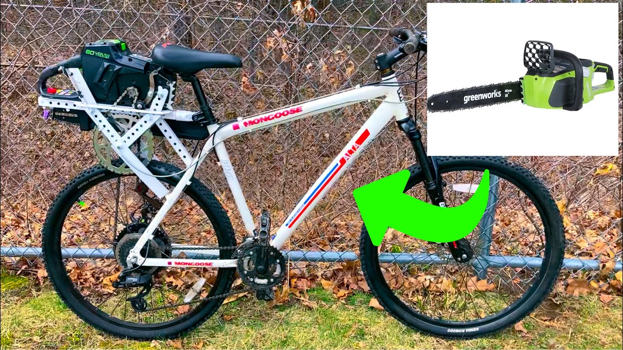 80volt chainsaw e-bike ⚡️