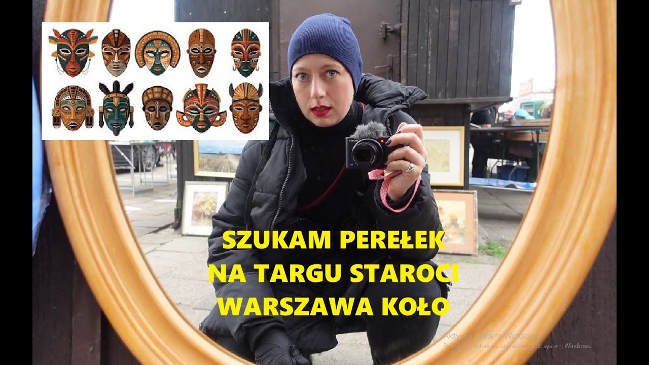 🎀VINTAGE i ANTYKI NA TARGU STAROCI KOŁO WARSZAWA | KUPIŁAM KOLCZYKI | RETRO DUSZA | VLOGMAS 2