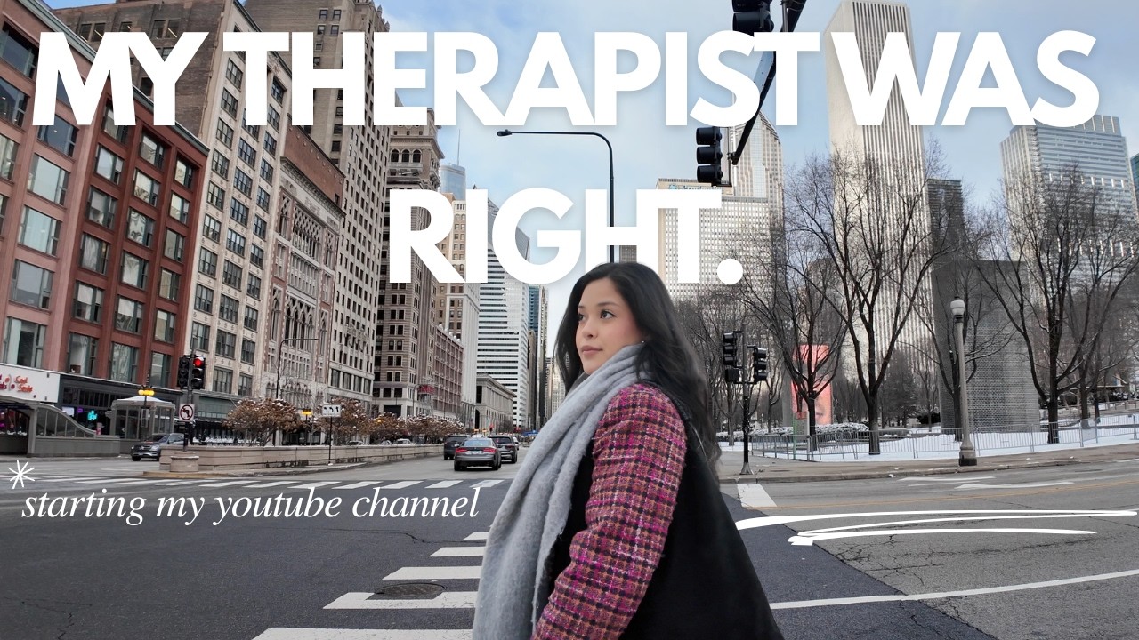 I TALKED TO MY THERAPIST ABOUT THIS FOR A YEAR! first vlog, tough love & finally doing it!