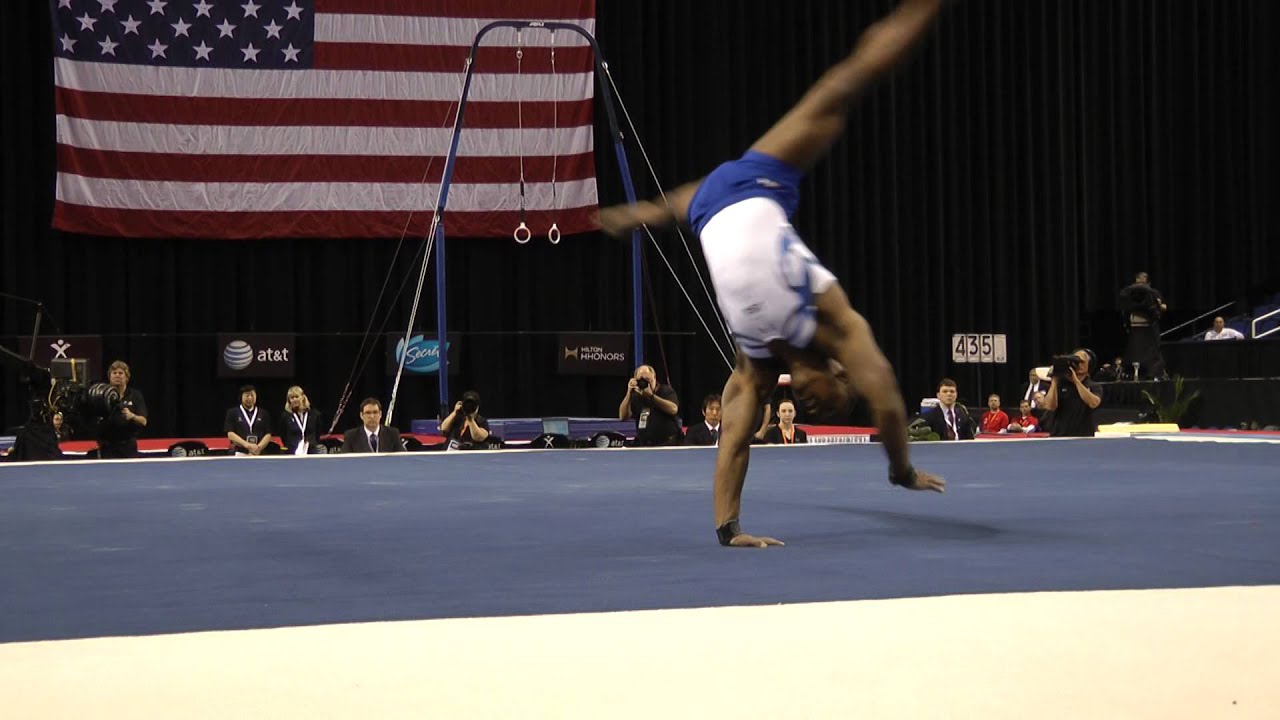 John Orozco - Floor Exercise - 2014 AT&T American Cup