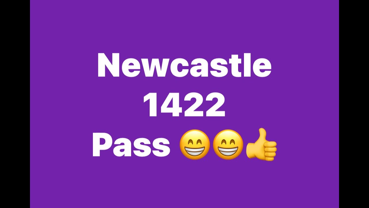 1422   Driving Test Newcastle