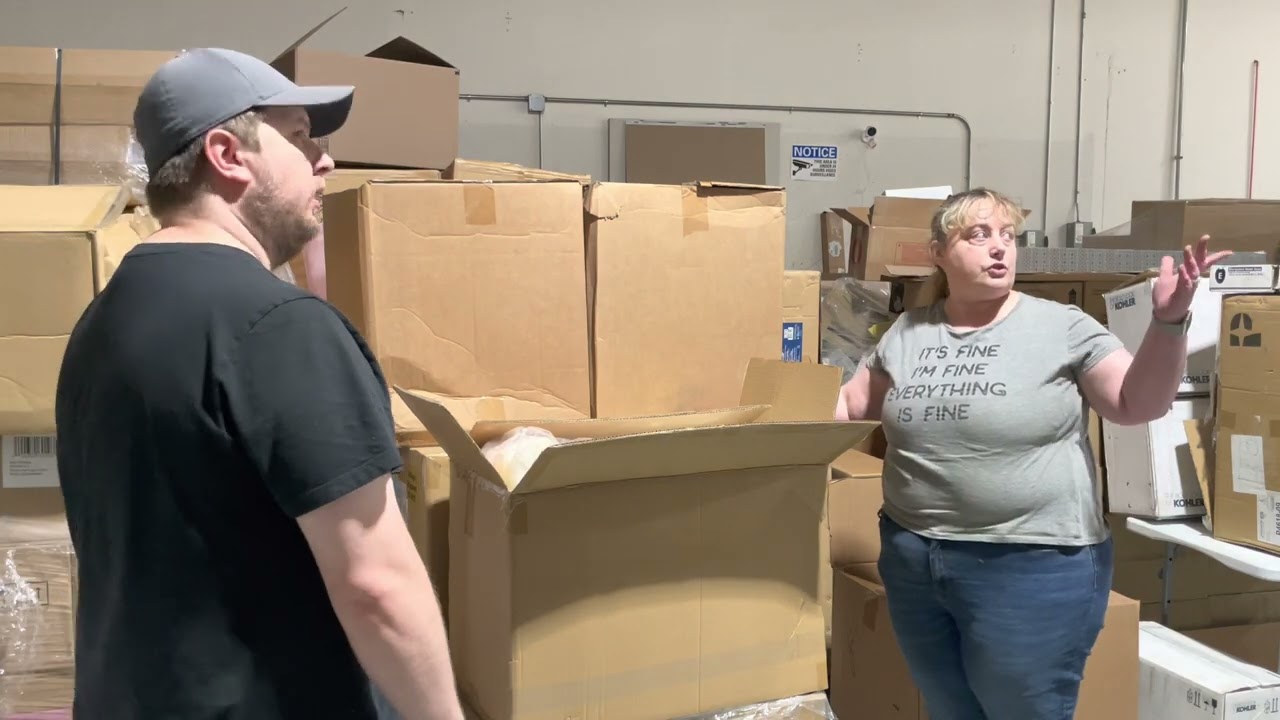 Target pallet unboxing case pack part 3