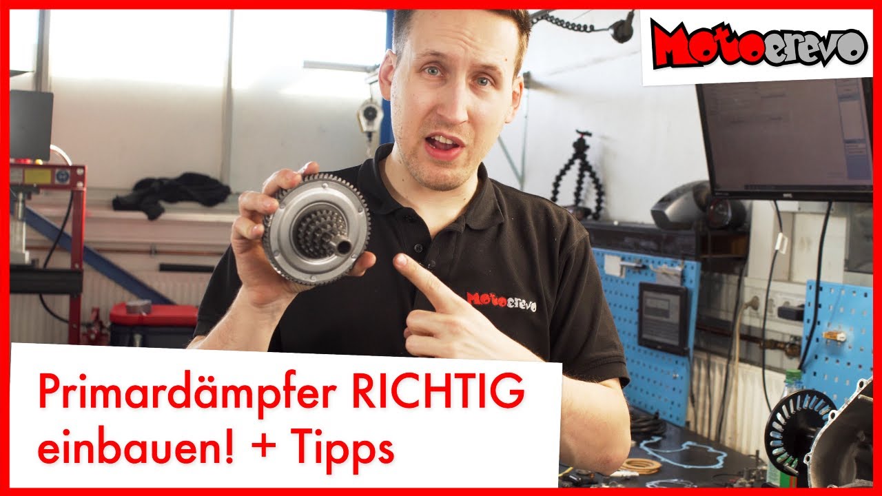Primärdämpfer RICHTIG einbauen - VESPA Motor RESTAURATION Part 2 | Motoerevo, Darmstadt