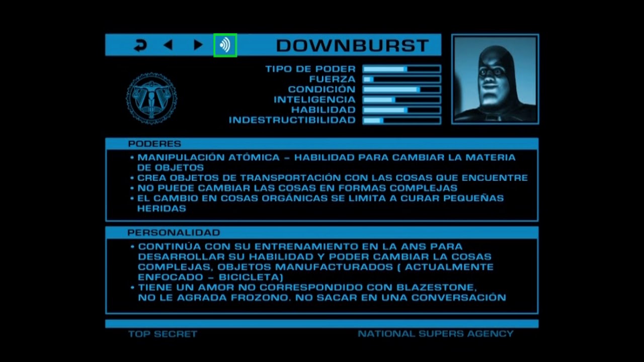 ARCHIVOS SECRETOS DE LA ANS: Downburst