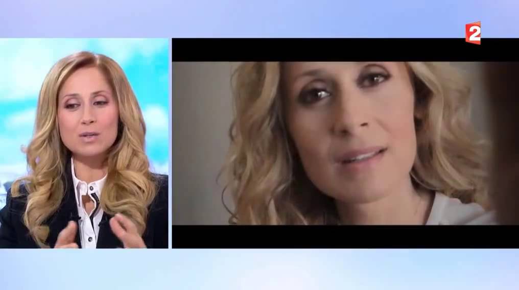 France 2  - Lara Fabian au Journal de 13h (1-12-15)