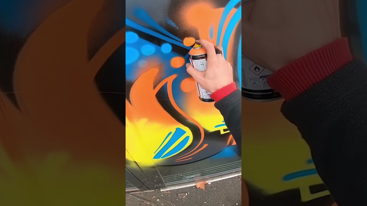 🔥 Full Color Graffiti On Glass Doors 🔥