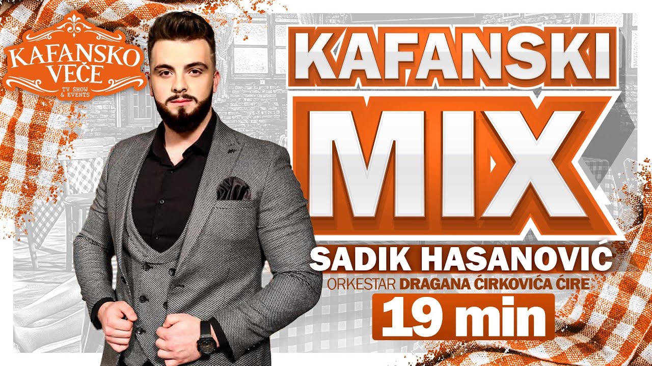 SADIK HASANOVIC - KAFANSKI MIX 2023 | UZIVO | (ORK. DRAGAN CIRKOVIC CIRA) | OTV VALENTINO