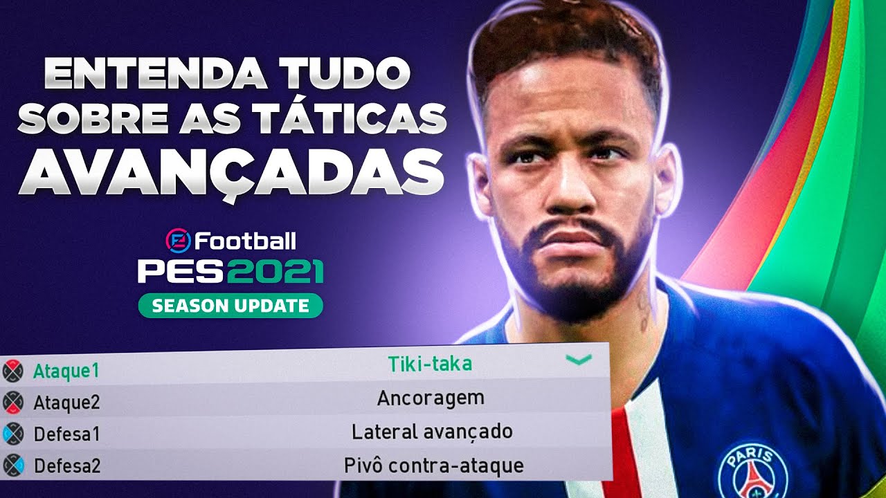 TUTORIAL DE TÁTICAS AVANÇADAS!! ENTENDA TUDO SOBRE AS INSTRUÇÕES AVANÇADAS!! PES 2021