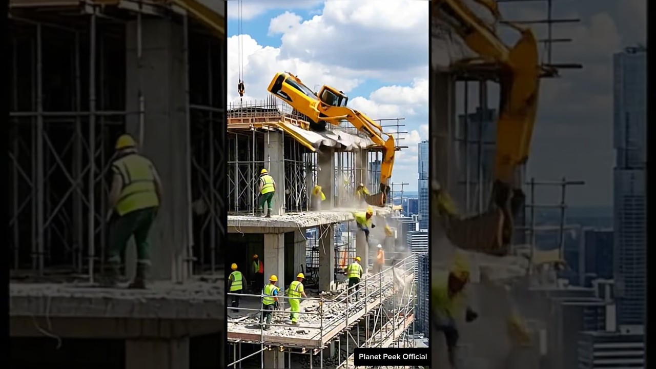 Real Estate Construction work | Part 4 👨&zwj;🔧 #realestate #construction #work #scene