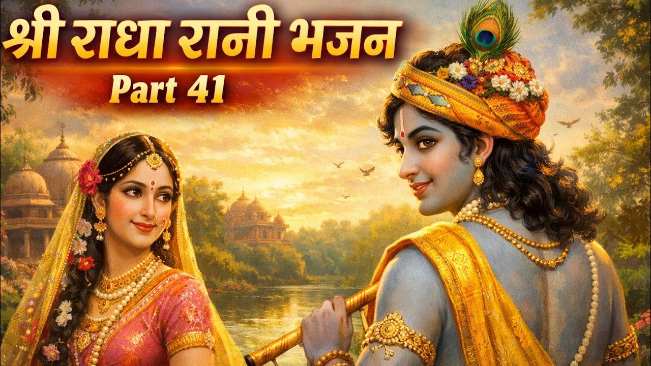 राधा नाम की अमृत धारा Part 41 | Radha Radha Japa Kirtan | Vrindavan Radha Krishna Bhajan 2026 #love 