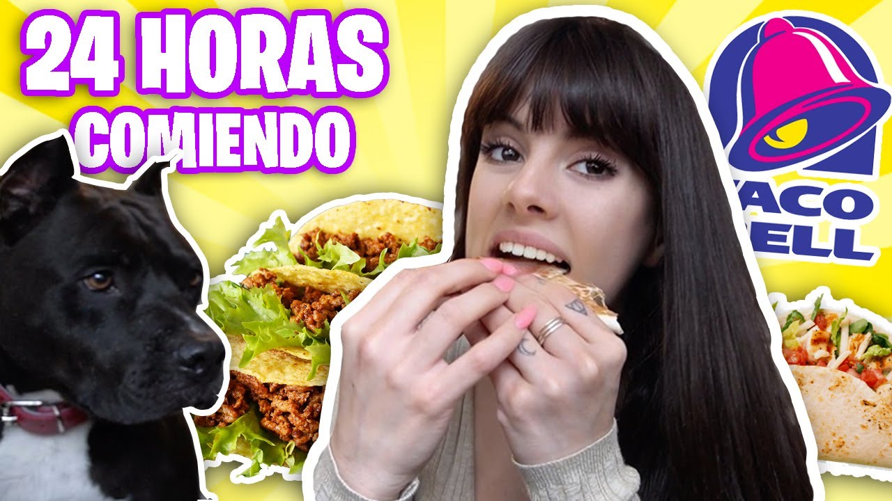 24 HORAS COMIENDO TACO BELL * PRUEBO TODO EL MENÚ ! Gigiis