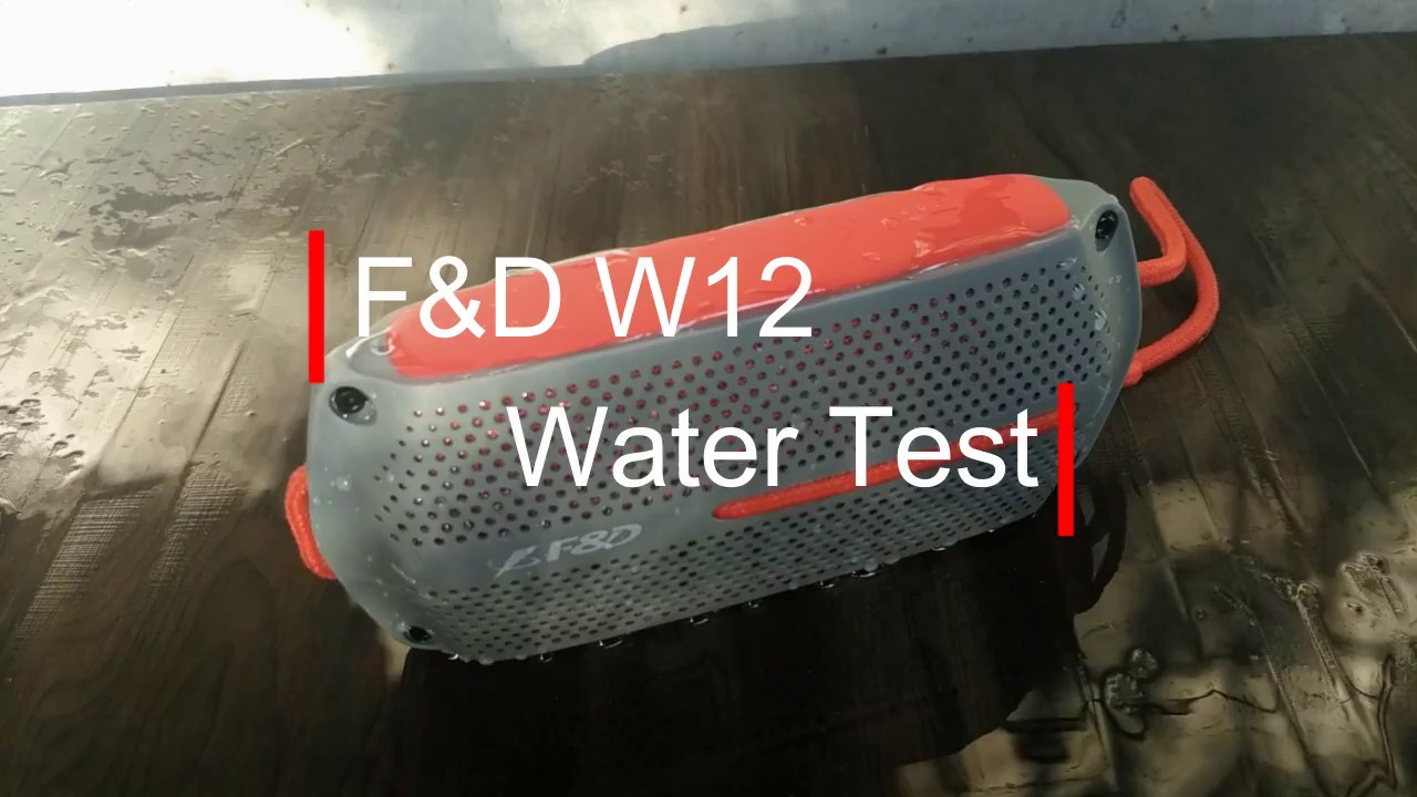 F&D W12 Bluetooth Speaker Extreme Water Test | Will it survive? | Webstream