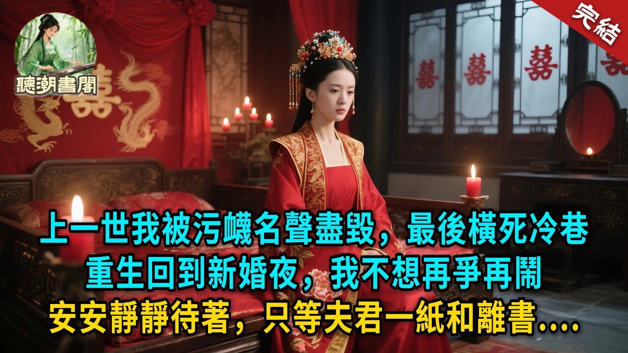【完結爽文】上一世我被污衊名聲盡毀，最後橫死冷巷。重生回到新婚夜，我不想再爭再鬧，安安靜靜待著，只等夫君一紙和離書....