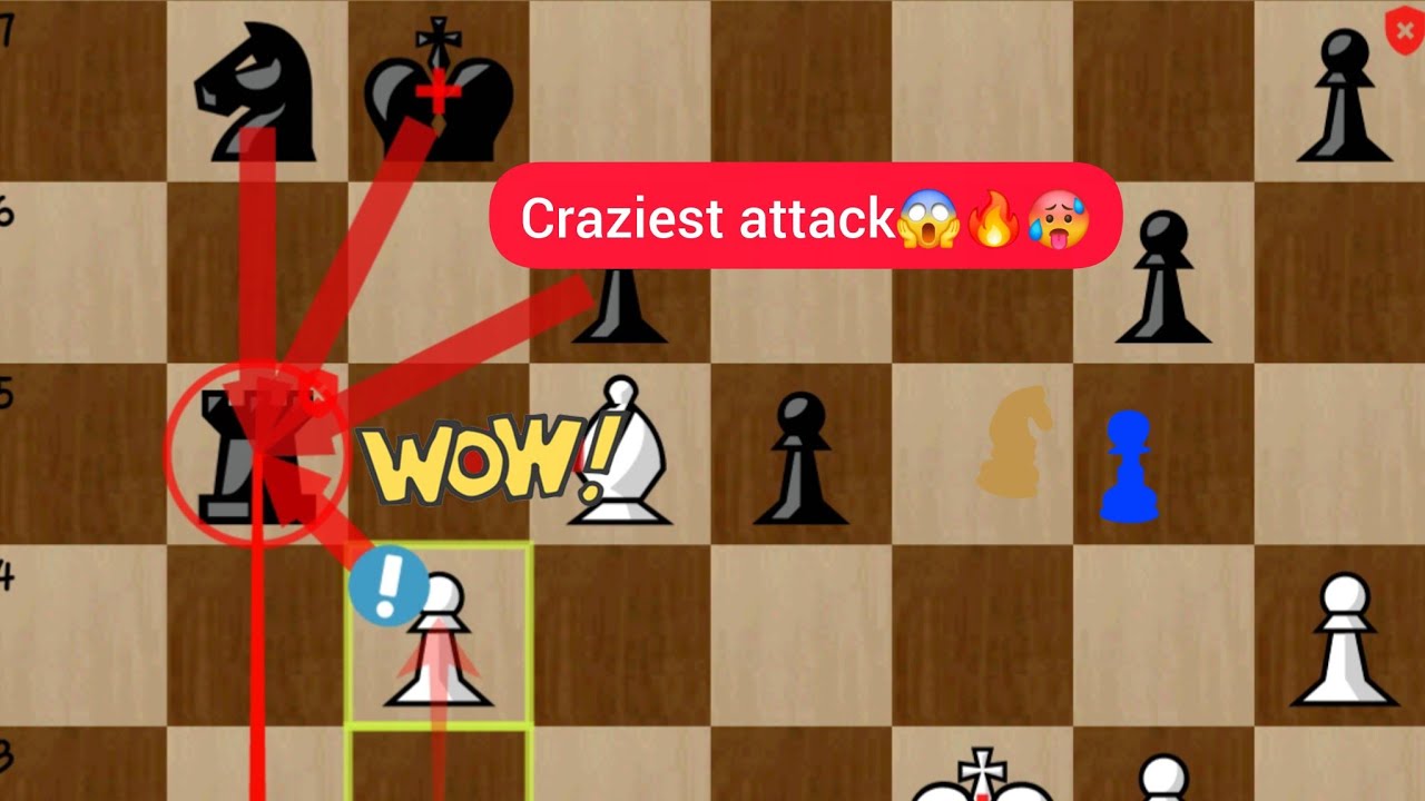 Craziest Attack!😱🔥🥵|Mikhail Tal vs Miguel Najdorf in bled(1961)